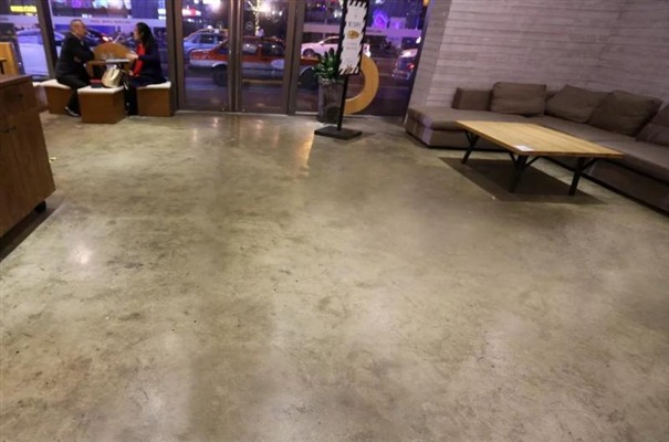 藝術復古地坪能否用在辦公室等場所